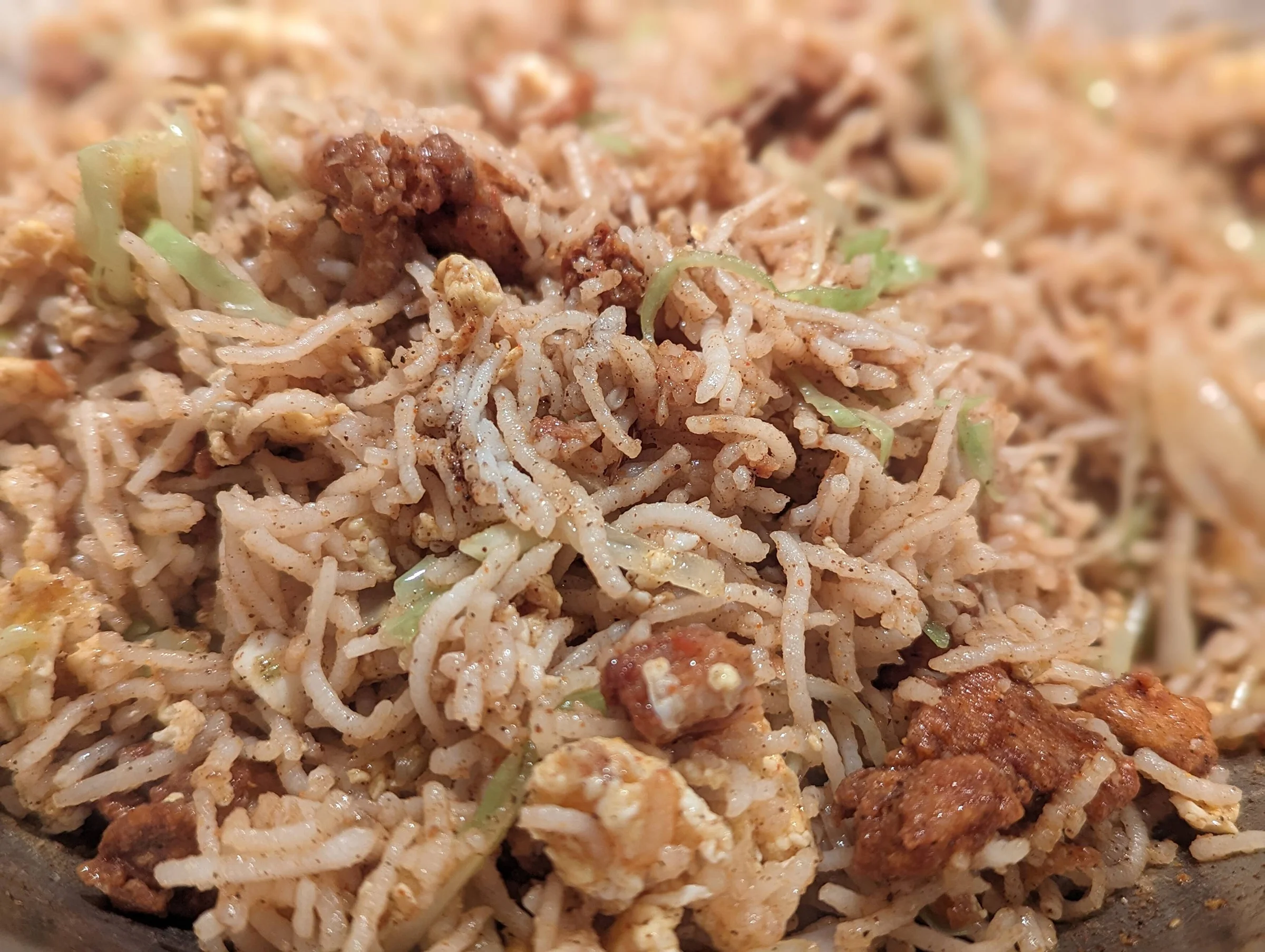 Chennai crispy chicken fried rice
